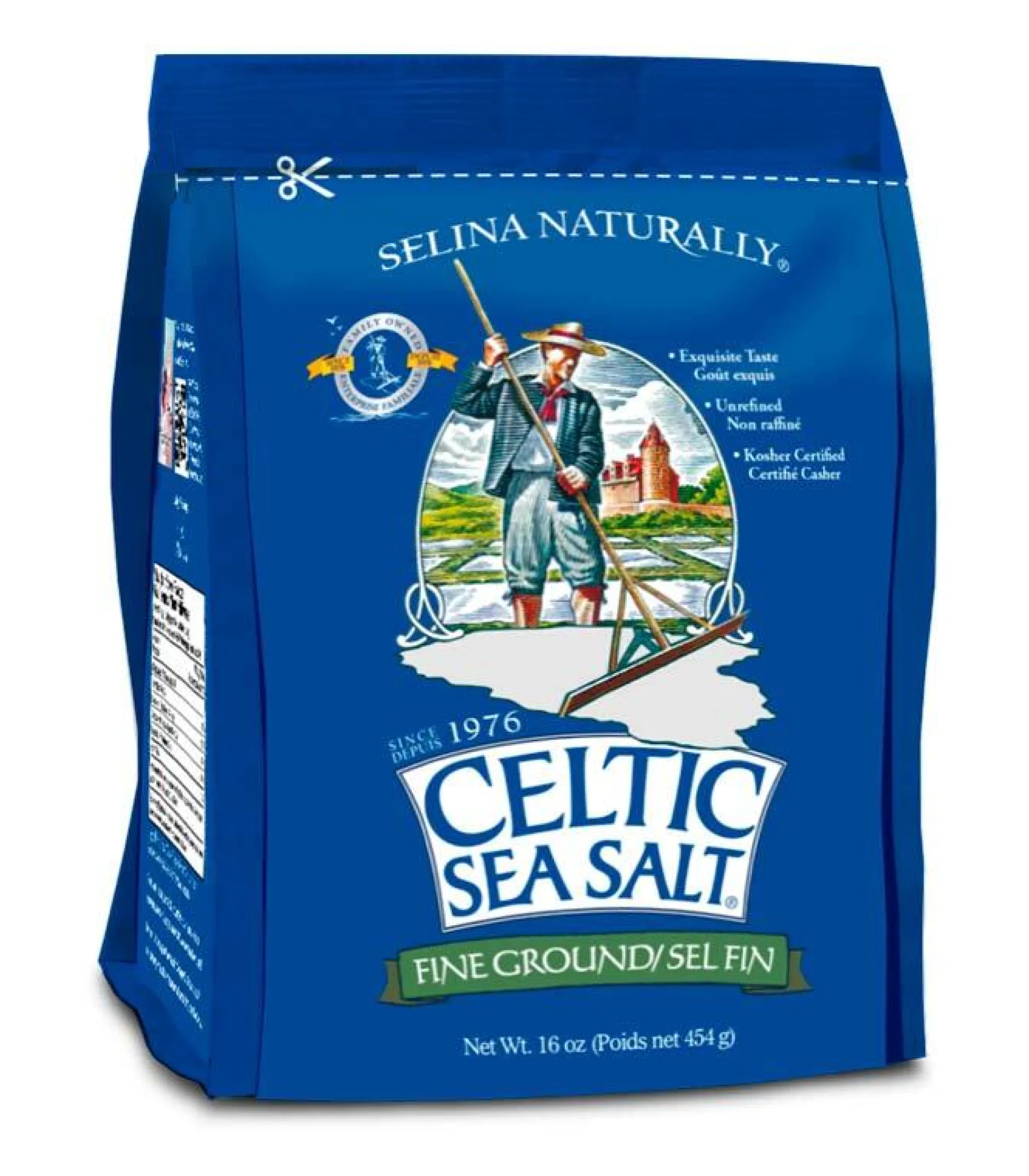 Celtic Havssalt Finmalet 454 g