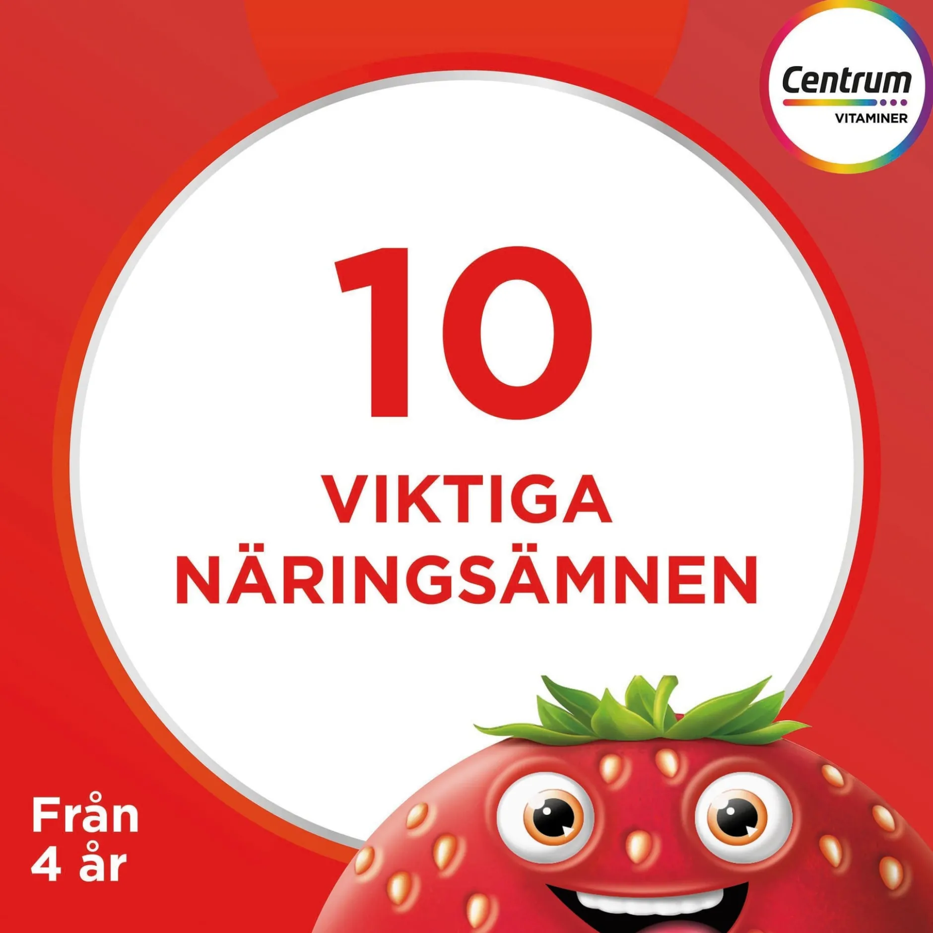 Centrum Barn Multivitamin Gummies Jordgubb 60 gummies