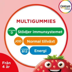 Centrum Barn Multivitamin Gummies Jordgubb 60 gummies