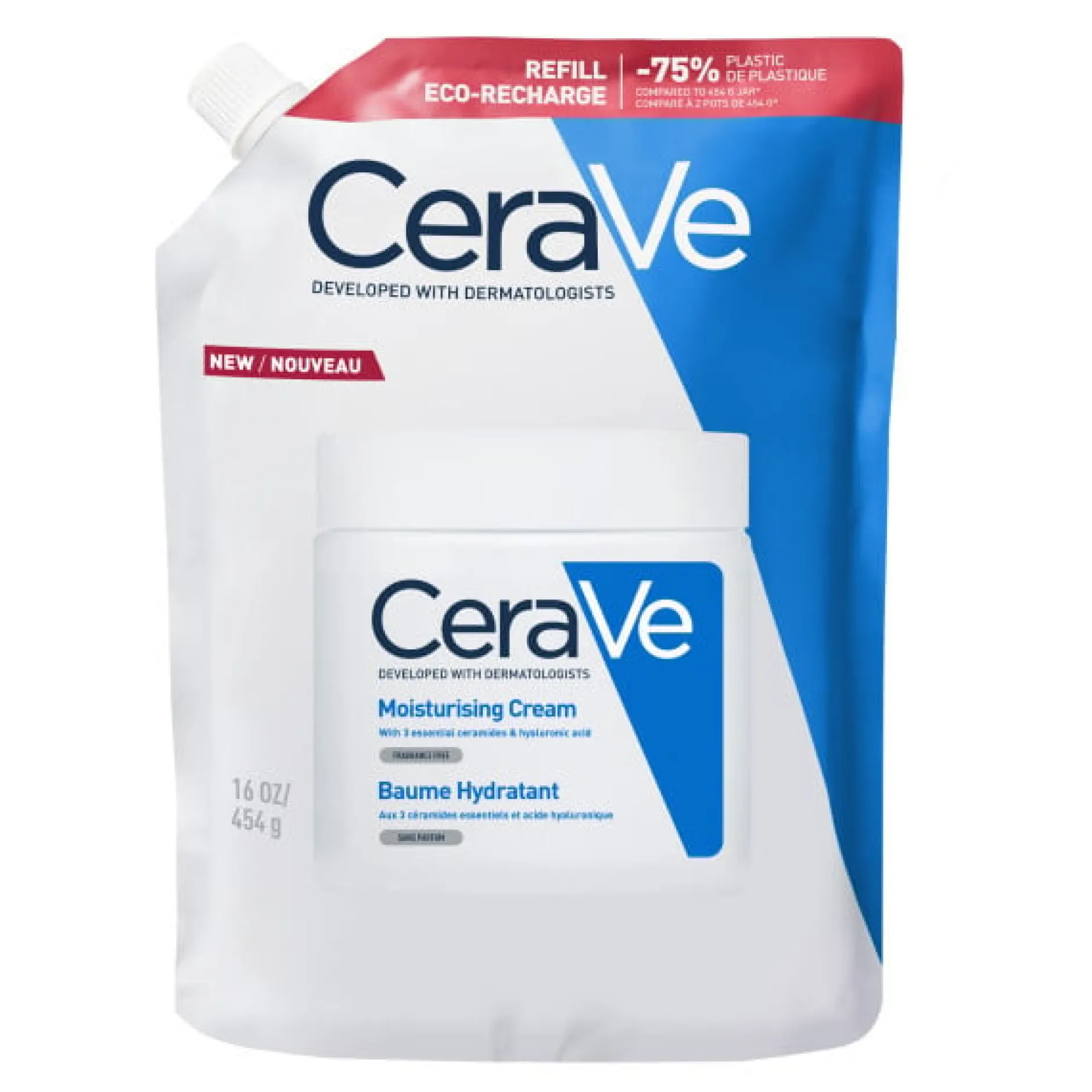 CeraVe Daily Moisturising Cream Refill 473 ml