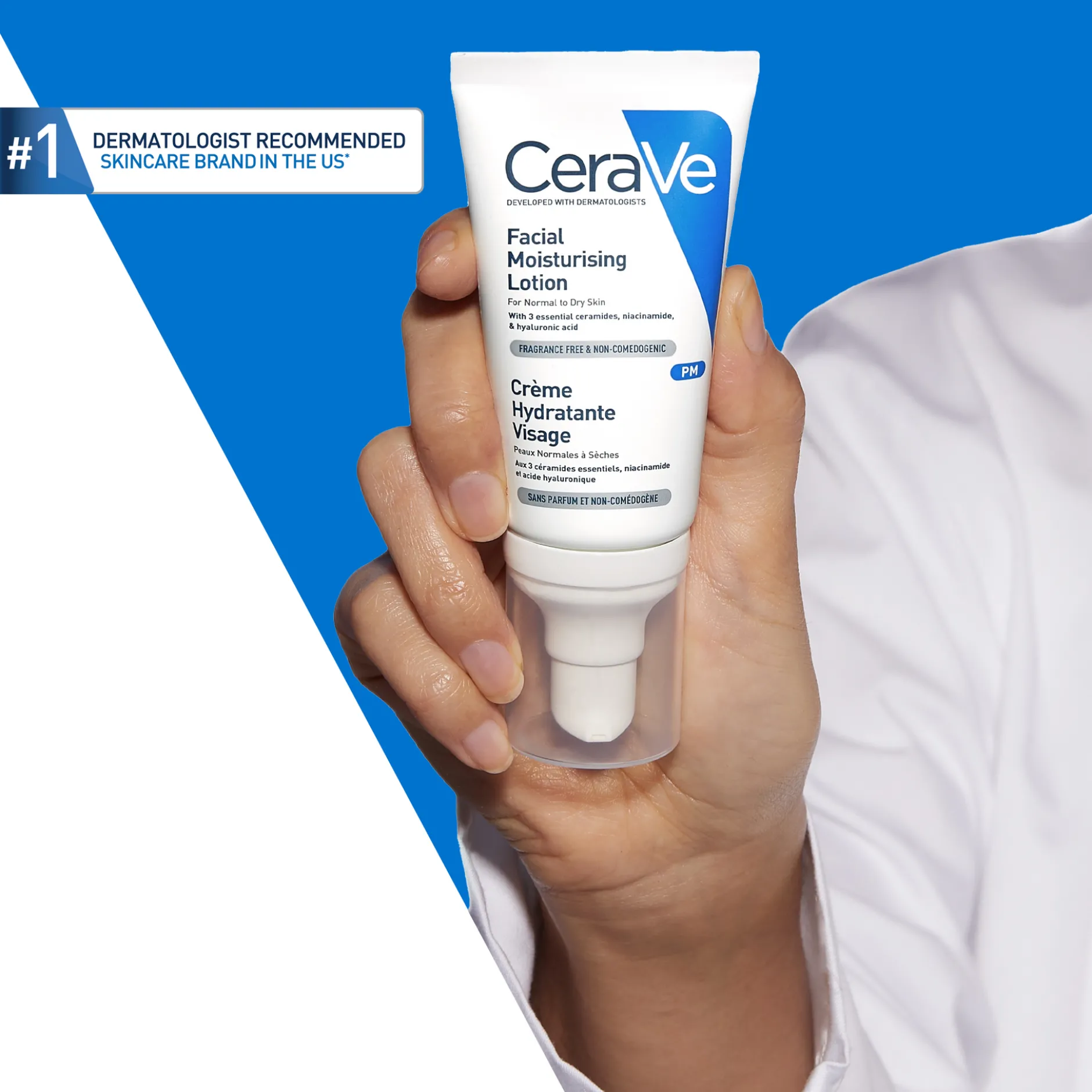 CeraVe Facial Moisturizing Lotion Normal & Torr Hud 52 ml