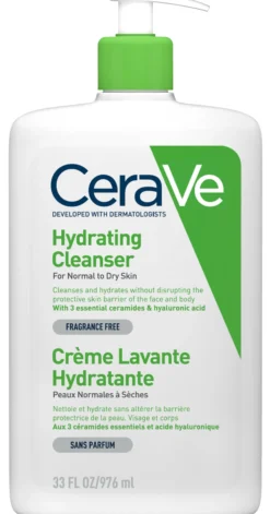 CeraVe Hydrating Cleanser 976 ml