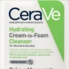 CeraVe Hydrating Cream-To-Foam Cleanser 236 ml