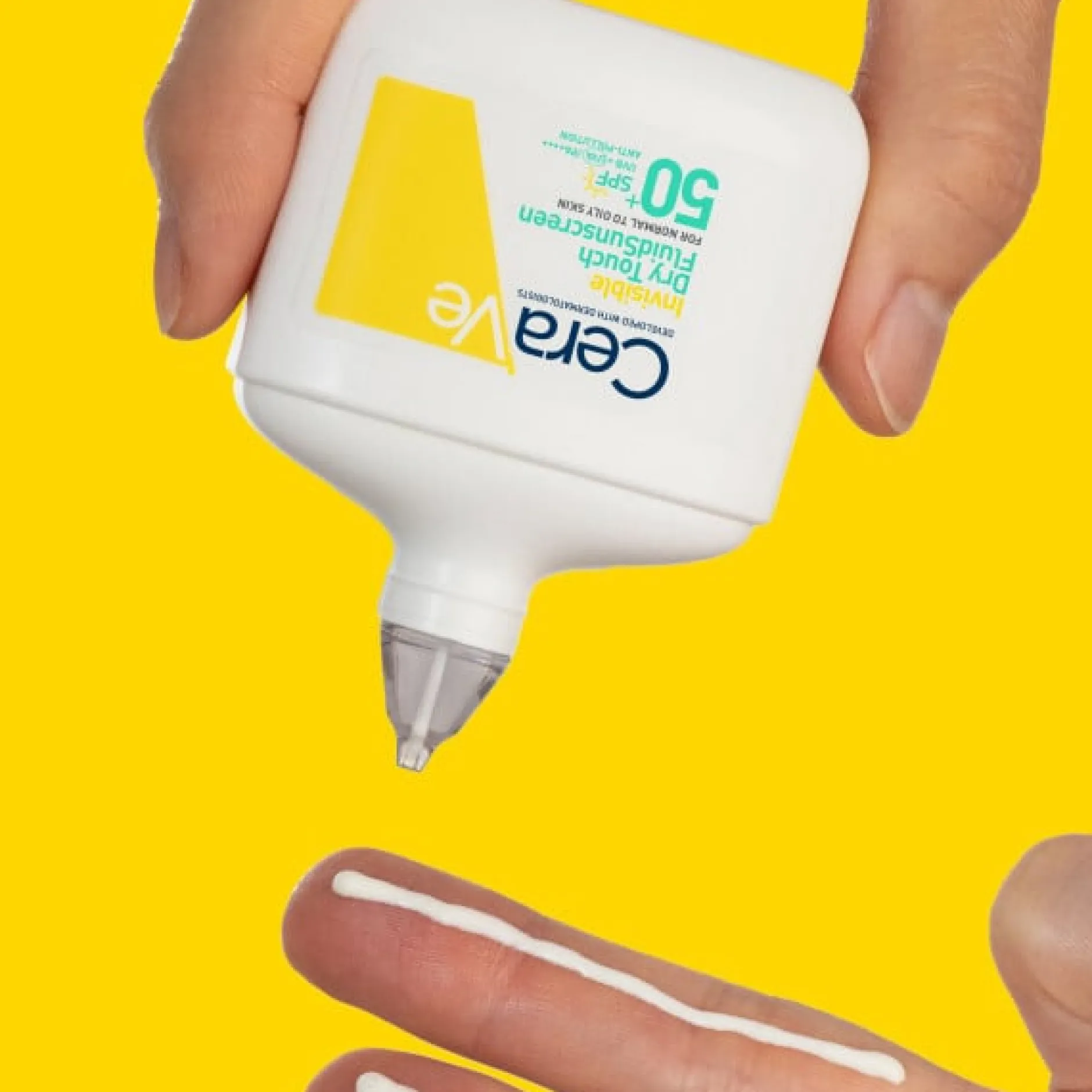 CeraVe Invisible Dry Touch Fluid Sunscreen SPF50+ 50 ml