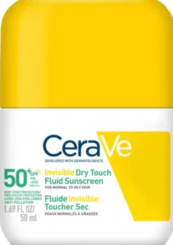 CeraVe Invisible Dry Touch Fluid Sunscreen SPF50+ 50 ml
