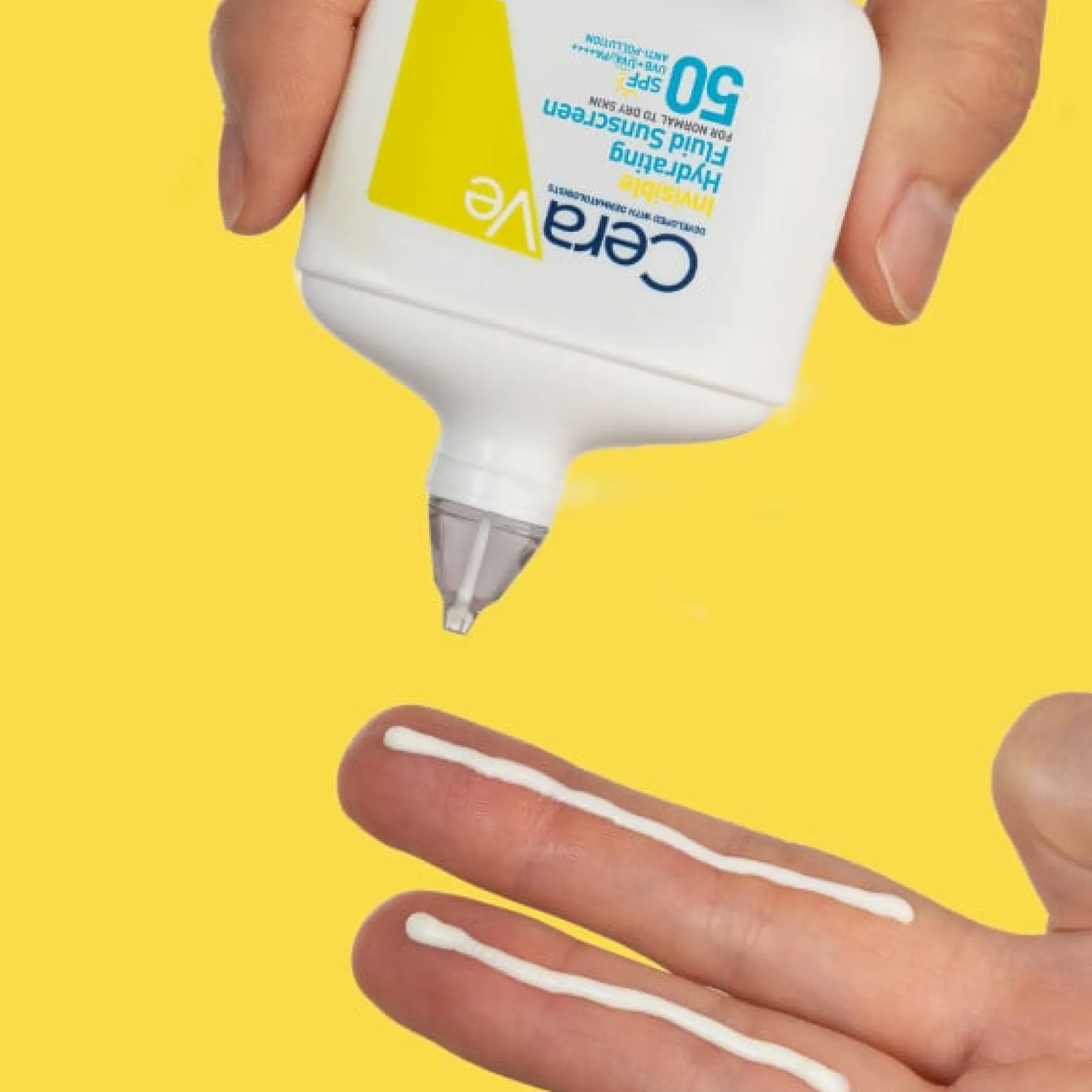 CeraVe Invisible Hydrating Fluid Sunscreen SPF50 50 ml
