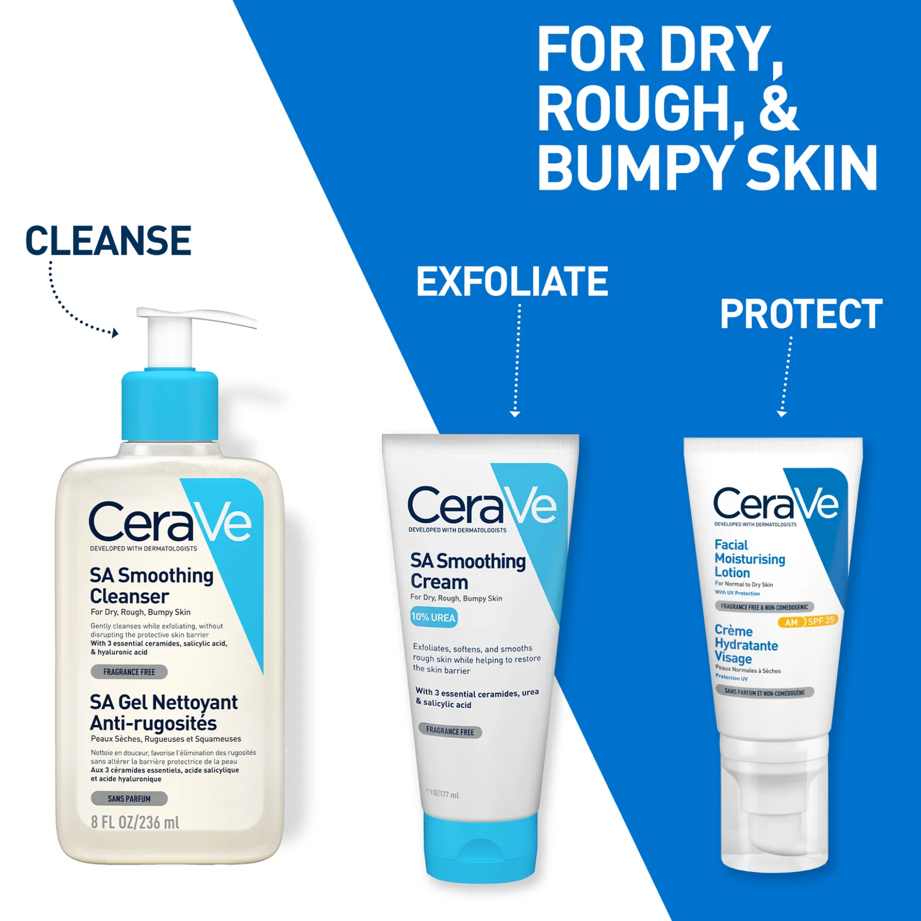 CeraVe SA Smoothing Cleanser 236 ml