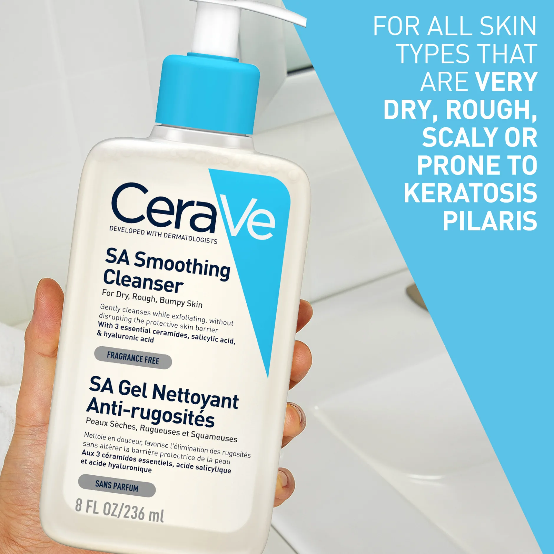 CeraVe SA Smoothing Cleanser 236 ml