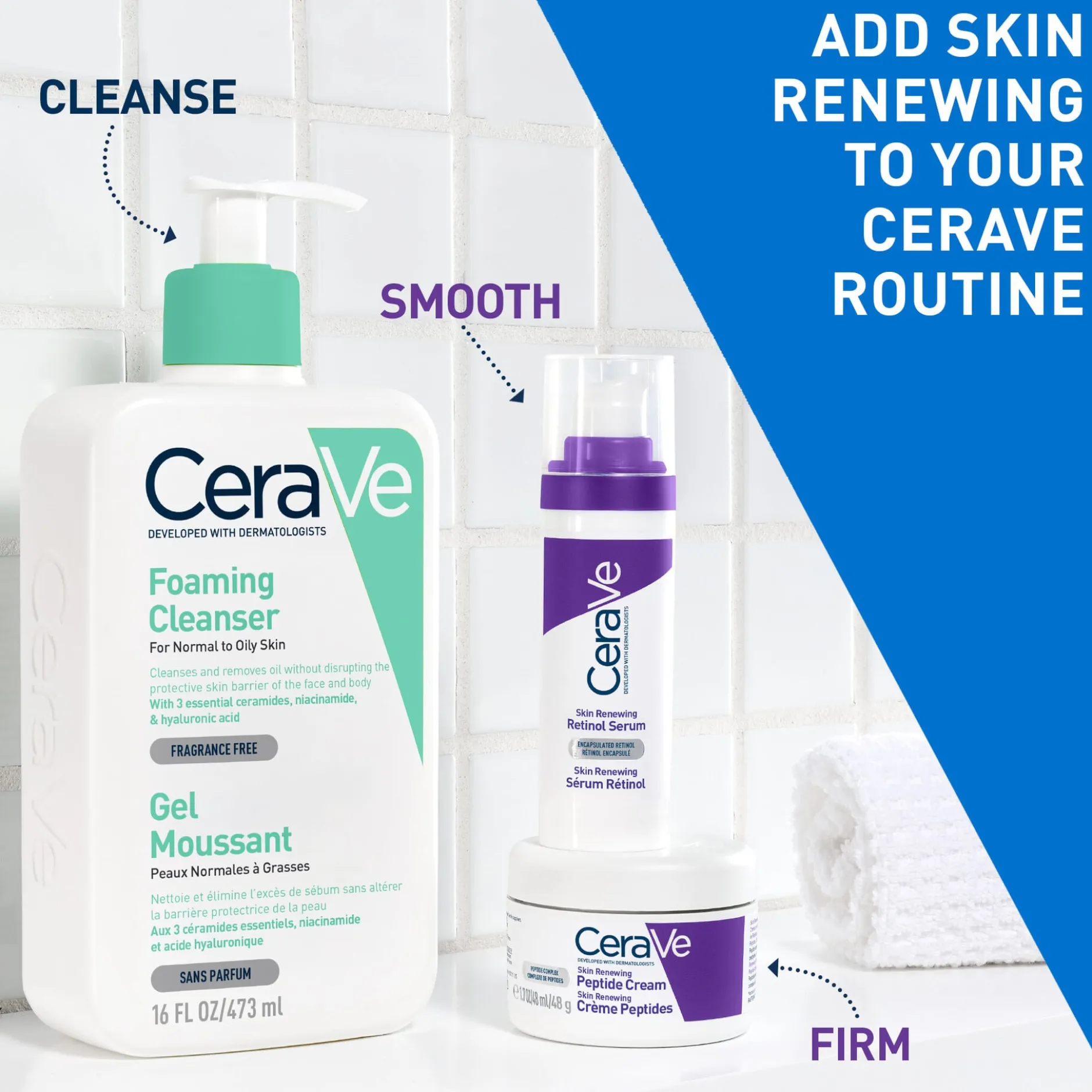 CeraVe Skin Renewing Peptide Cream 48 g