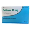Cetimax 10 mg filmdragerade tabletter 30 st