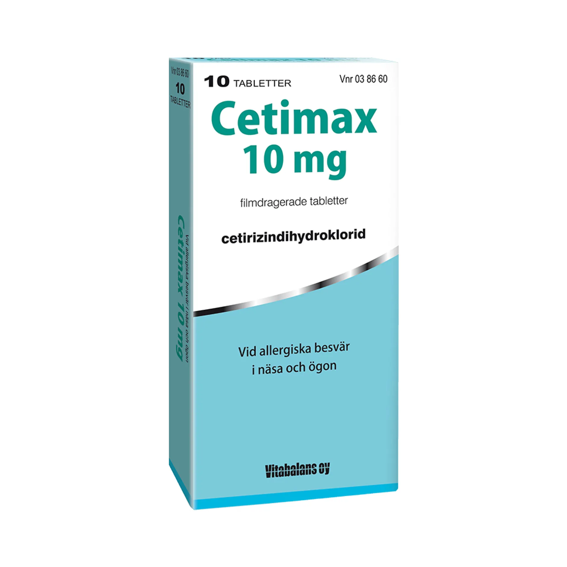 Cetimax 10 mg filmdragerade tabletter 10 st