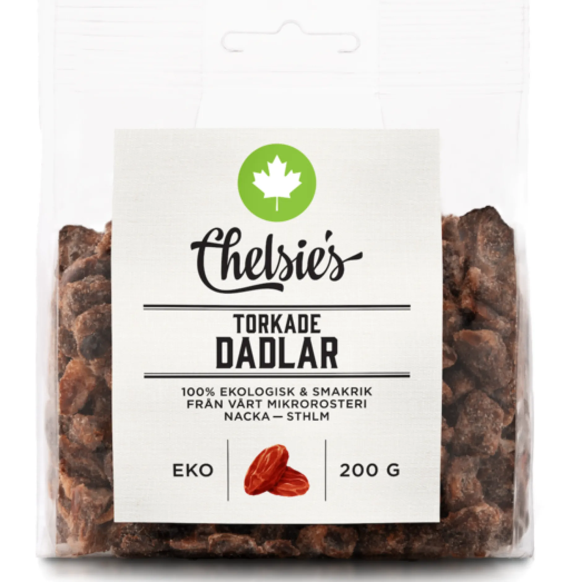 Chelsie's Hackade Dadlar 200 g