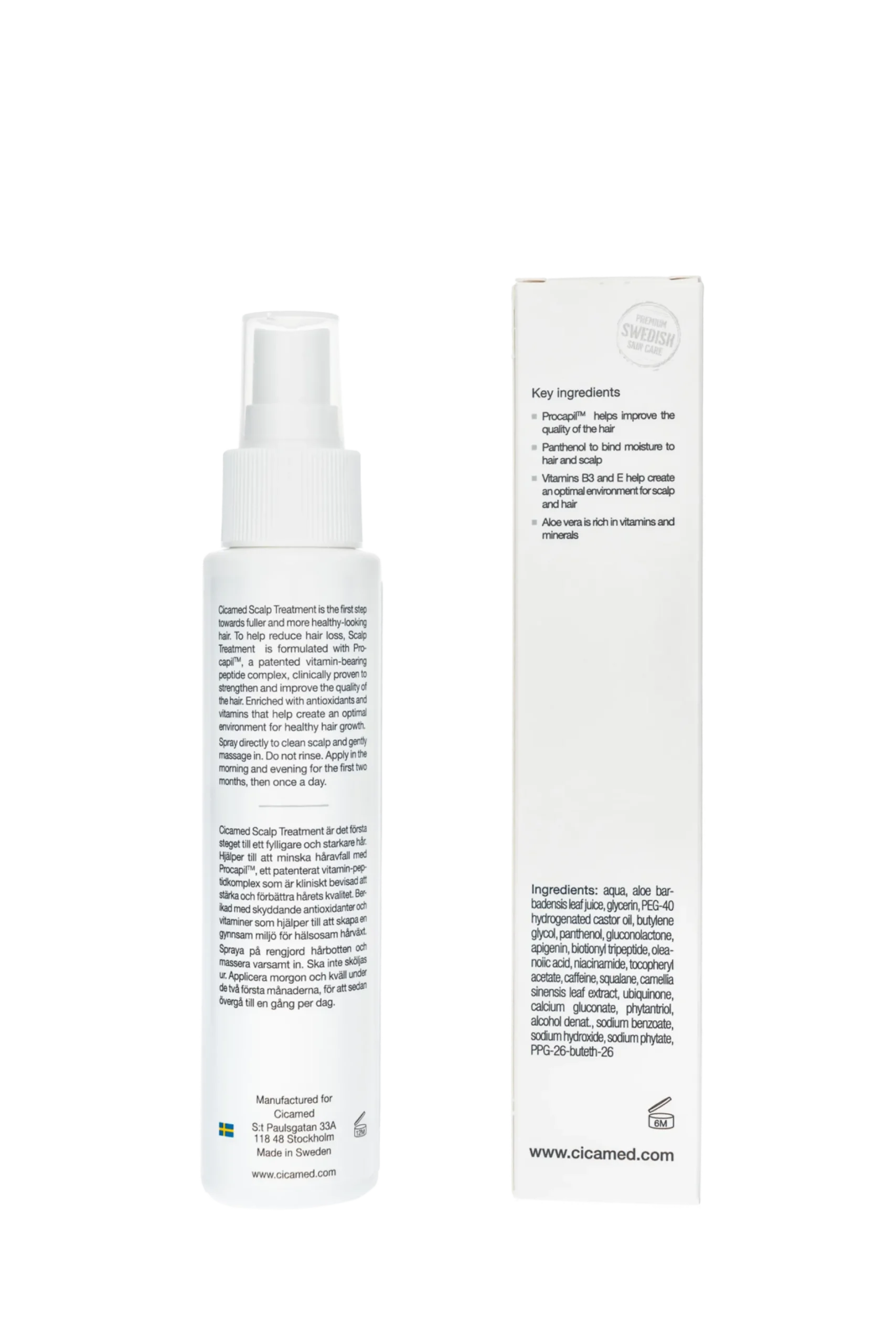 Cicamed Medical Science HLT Scalp Treatment Spray 100 ml