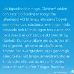 Clarityn 10mg 10 tabletter