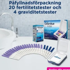 Clearblue Advanced Fertility Teststickor till Monitor 24 st