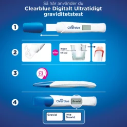 Clearblue Digital Ultratidigt Graviditetstest 2 st