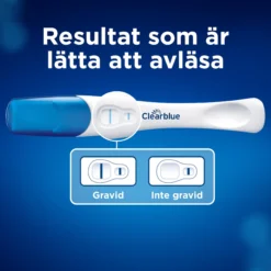 Clearblue Trippelcheck + Datum Kombinationspaket Graviditetstest 3 st
