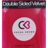 Cocoa Brown Deluxe Double-Sided Pink Velvet Tanning Mitt 1 st