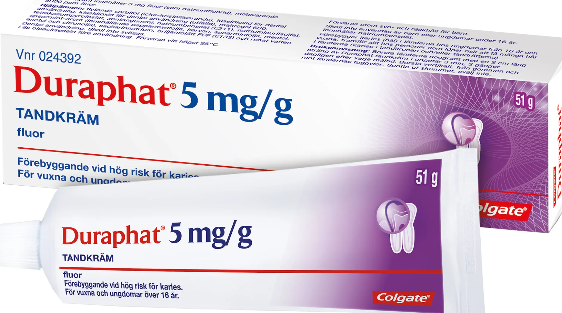 Colgate Duraphat 5 mg/g Tandkräm 51 g