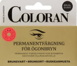 Coloran Ögonbrynsfärg Brunsvart 8 ml