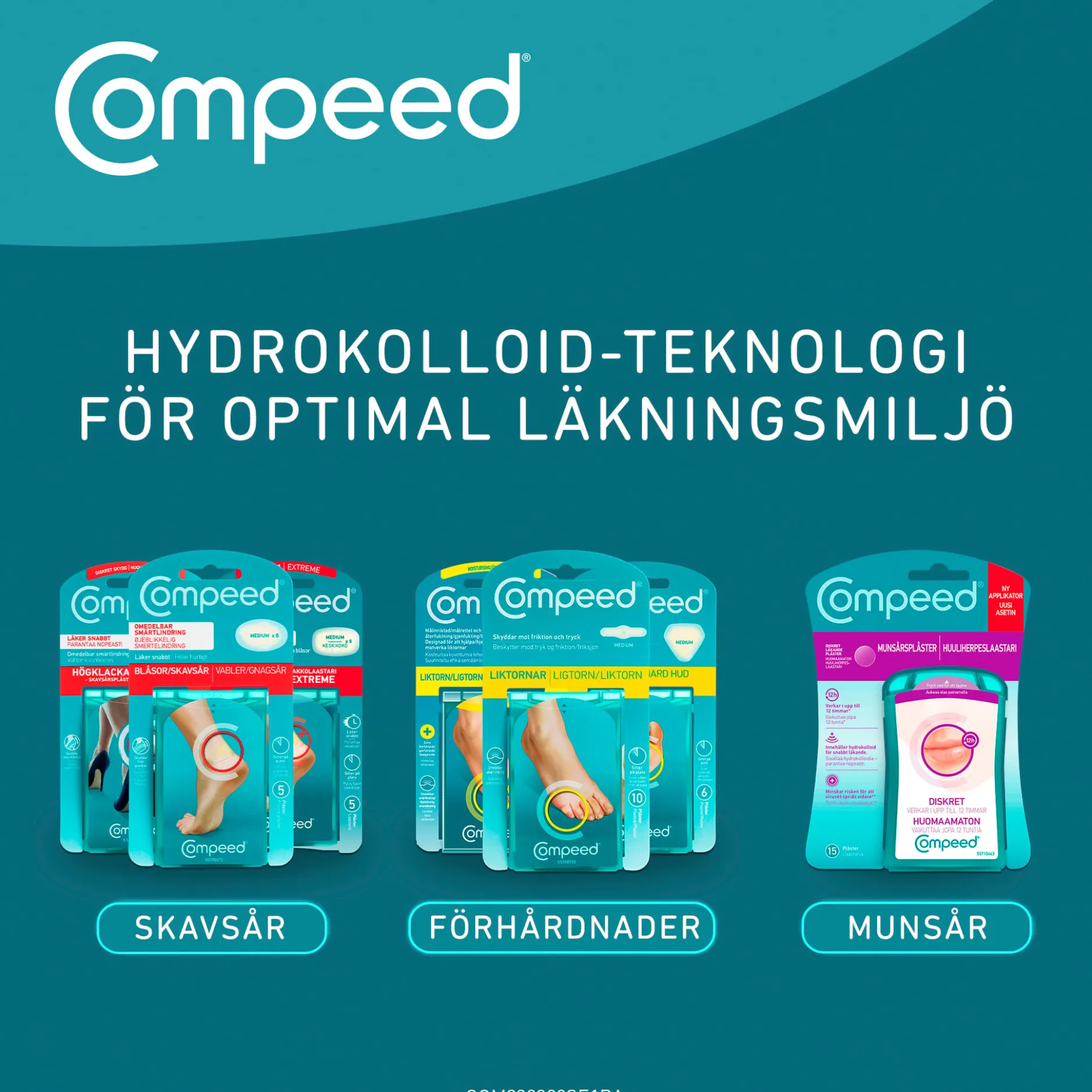 Compeed Munsårsplåster 15 st