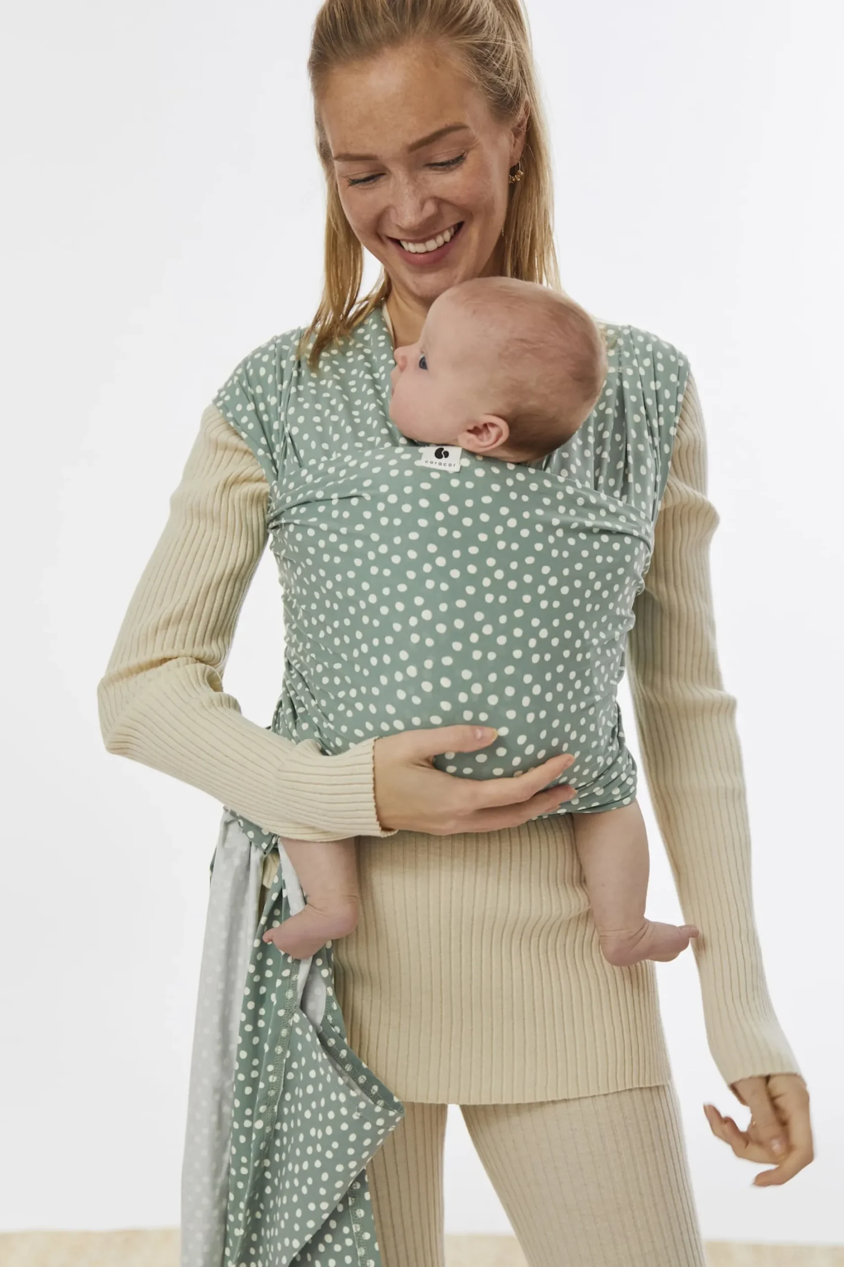 Coracor Big Dot Green Bärsjal