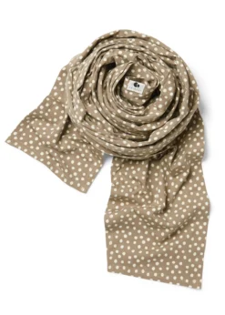 Coracor Big Dot Taupe Bärsjal