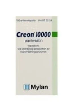 Creon 10000 Enterokapsel Burk 100 kapslar