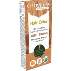 Cultivator's Organic Herbal Hair Color Light Brown 1 st
