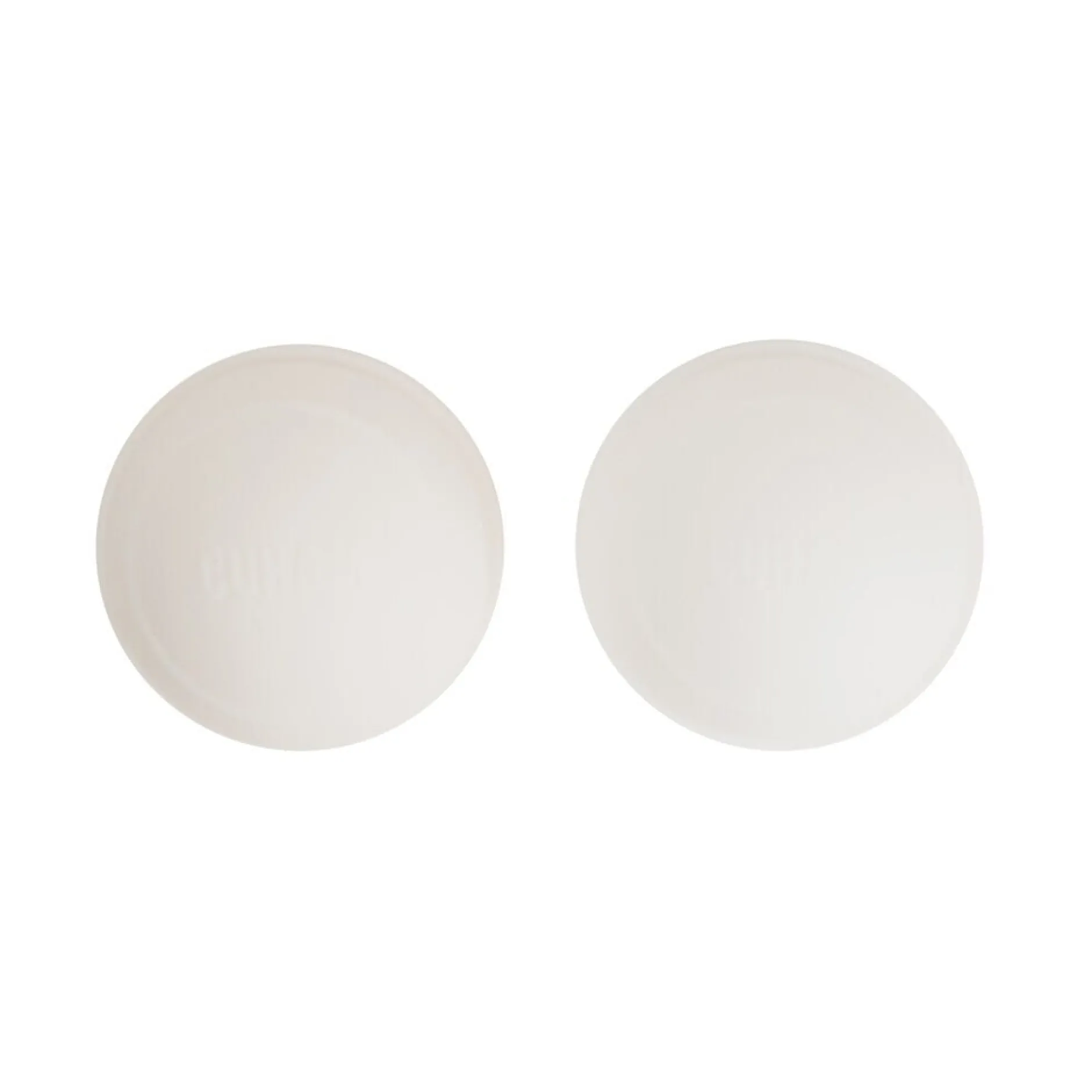 Curam Static Massage Cup Calming White 2 st