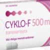 Cyklo-F 500 mg Tranexamsyra 20 tabletter