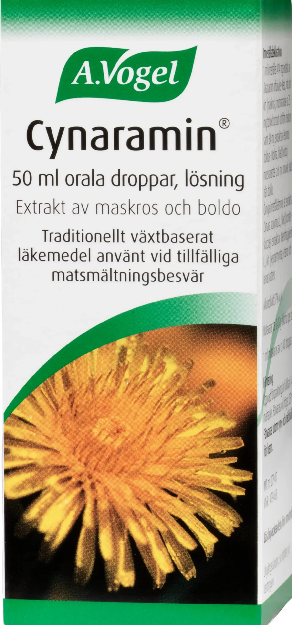 Cynaramin orala droppar 50 ml