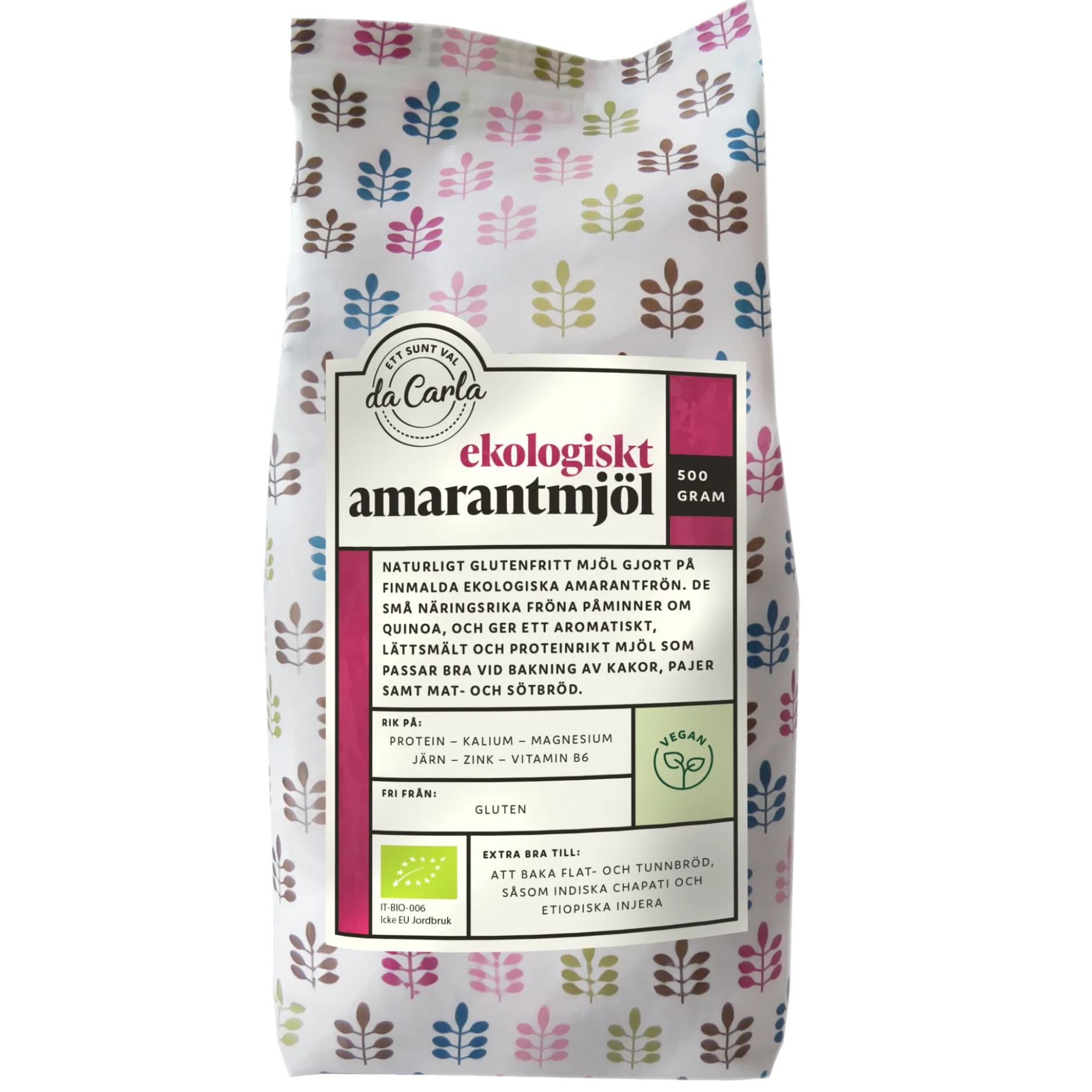 Da Carla Amaranth Mjöl 500 g