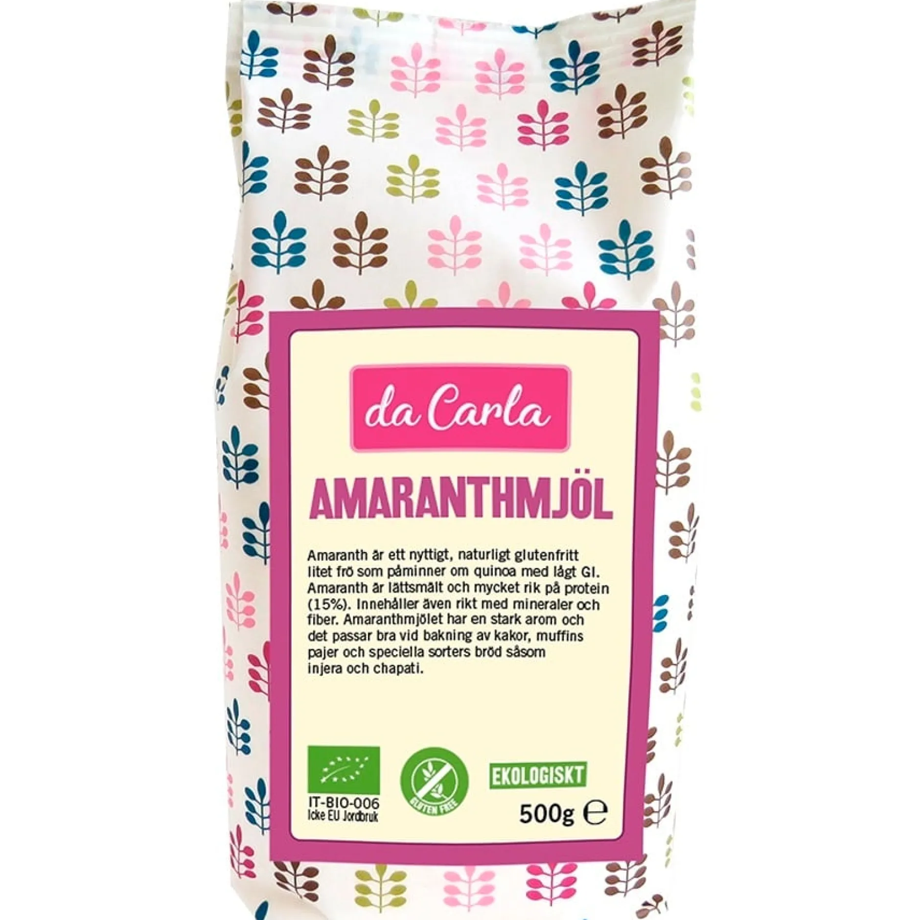 Da Carla Amaranth Mjöl 500 g