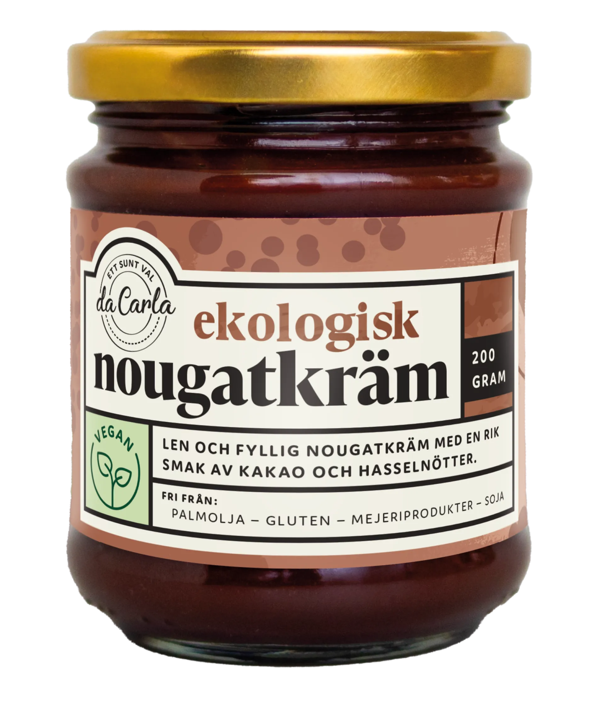da Carla EKO Veg Nougatkräm 200 g