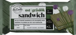 da Carla Glutenfri Sandwich Ost & Gräslok 24 g