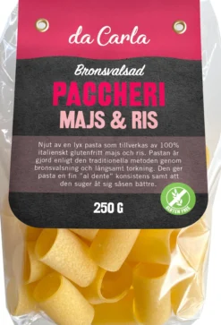 Da Carla Paccheri Majs & Ris 250g