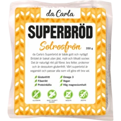 Da Carla Superbröd Solrosfrön 350g