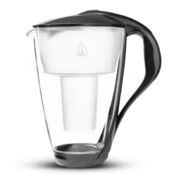Dafi Vattenreningskanna Glas Antracitgrå 2 Liter 1 st