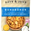 Dave & Jon´s Bondbönor Sour Cream & Onion 100 g
