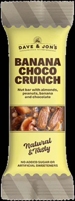 Dave & Jon´s Nötbar Banan & Choklad 35 g