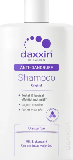 Daxxín Schampo mot mjäll Parfymfri 250 ml