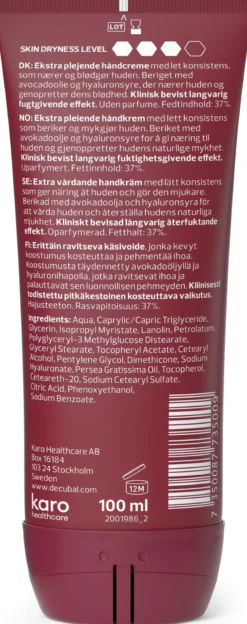 Decubal Enriching Hand Cream 100 ml