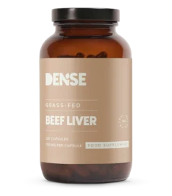 DENSE Beef Liver 750 mg 180 kapslar