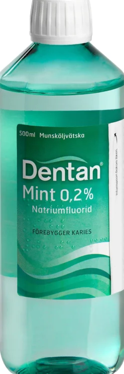 Dentan Mint munskölj 0,2%, 500ml