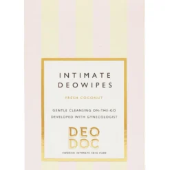 DeoDoc Intimate Wipes Fresh Coconut 10 st