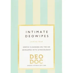 DeoDoc Intimate Wipes Jasmine Pear 10 st