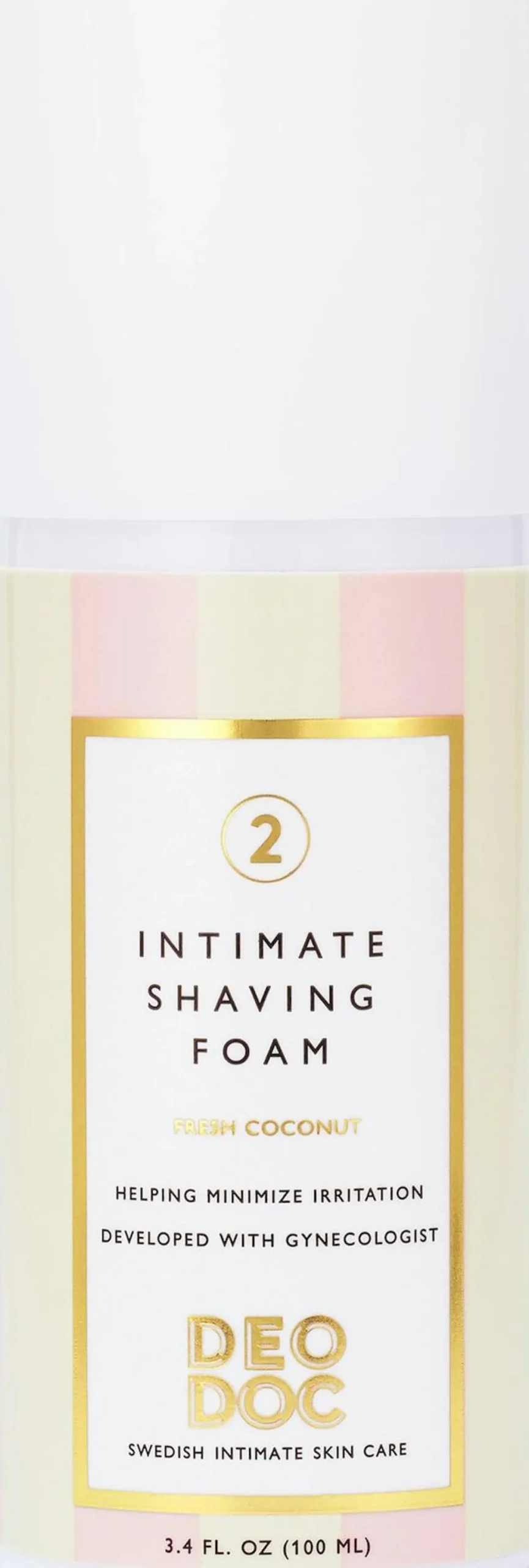 DeoDoc Shaving Foam Fresh Coconut 100 ml