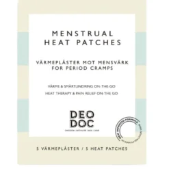DeoDoc Soothing Heat Patch 5 st