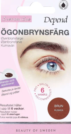 Depend Everyday Eye Ögonbrynsfärg Brun 1 st